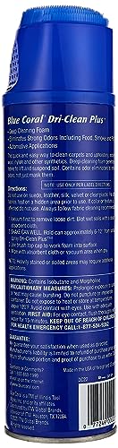 Blue Coral DC22 Upholstery Cleaner Dri-Clean Plus with Odor Eliminator, 22.8 oz. Aerosol