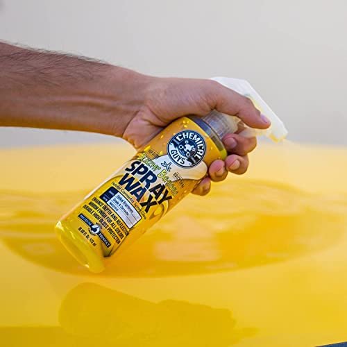 Chemical Guys WAC21516 Blazin' Banana Spray Wax, Natural Carnauba Gloss, Safe for Cars, Trucks, SUVs, RVs & More, 16 fl oz