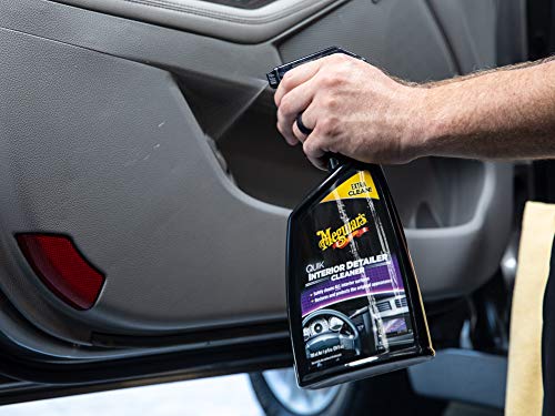 Meguiar's Quik Interior Detailer Cleaner - 24 Oz Spray Bottle