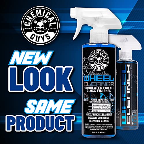 Chemical Guys CLD_203_16 Signature Series Wheel Cleaner, Formated For All Gloss Finishes, Safe for Cars, Trucks, SUVs, Motorcycles, RVs & More 16 fl oz