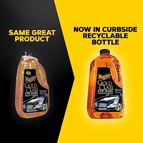 Meguiar's Gold Class Car Wash, Car Wash Foam for Car Cleaning – 64 Oz Container