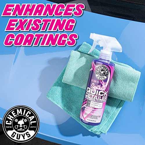Chemical Guys WAC21116 Synthetic Quick Detailer, Safe for Cars, Trucks, SUVs, Motorcycles, RVs & More, 16 fl oz