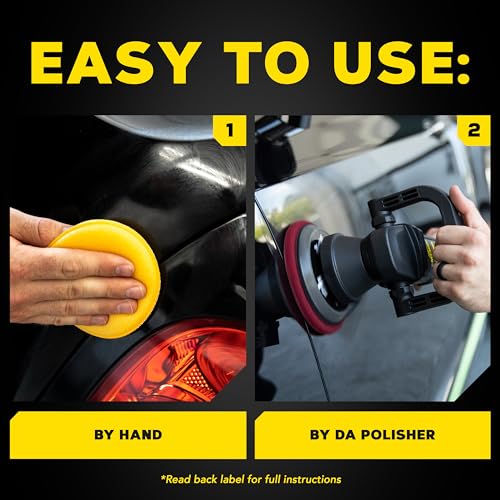 Meguiar's Ultimate Compound, 15.2 Oz - Remove Scratches, Swirl Marks and Oxidation While you Restore Color and Clarity for a Showroom Shine - Safe and Effective on All Glossy Paints and Clear Coats