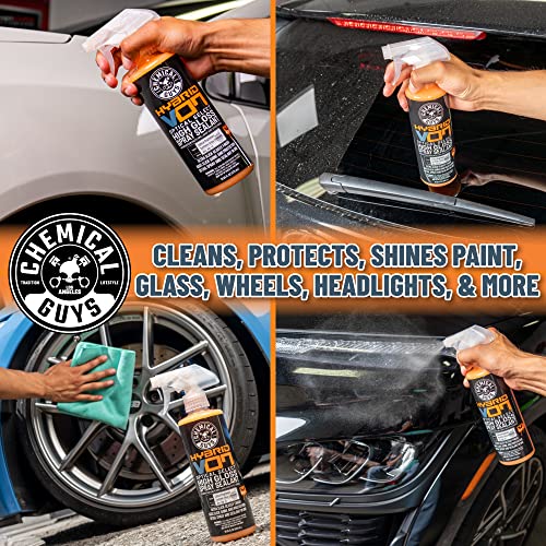 Chemical Guys WAC_808_16 Hybrid V7 Optical Select High Gloss Spray Sealant & Quick Detailer (Safe for All Finishes Including Ceramic Coatings), 16 fl oz, Orange Scent