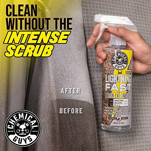 Chemical Guys SPI_191 Lightning Fast Carpet and Upholstery Stain Extractor,(Fabric, Upholstery, & Carpet), Safe for Cars, Home, Office, Furniture & More, 128 fl oz (1 Gallon), Fresh Scent