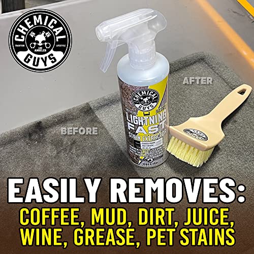 Chemical Guys SPI_191 Lightning Fast Carpet and Upholstery Stain Extractor,(Fabric, Upholstery, & Carpet), Safe for Cars, Home, Office, Furniture & More, 128 fl oz (1 Gallon), Fresh Scent