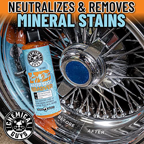 Chemical Guys SPI10816 Heavy Duty Water Spot Remover, Safe for Cars, Trucks, Motorcycles, RVs & More, 16 fl oz