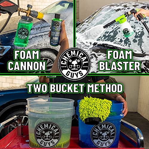 Chemical Guys CWS 110 16 Honeydew Snow Foam Car Wash Soap (Works with Foam Cannons, Foam Guns or Bucket Washes) Safe for Cars, Trucks, Motorcycles, RVs & More, 16 fl oz, Honeydew Scent