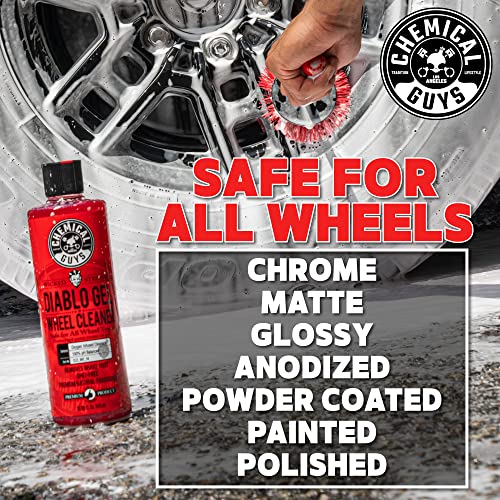 Chemical Guys CLD_997_16 Diablo Gel Oxygen Infused Foam Wheel And Rim Cleaner, Concentrated (Safe on All Wheel & Rim Finishes), for Cars, Trucks, SUVs, Motorcycles, RVs & More 16 fl oz