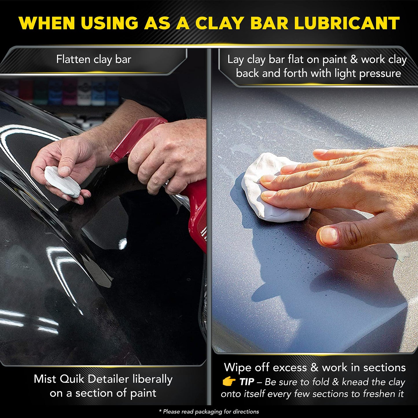 Meguiar's Quik Detailer, Mist & Wipe Car Detailing Spray, Clear Light Contaminants and Boost Shine with a Quick Detailer Spray that Keeps Paint and Wax Looking Like New, 32 oz.