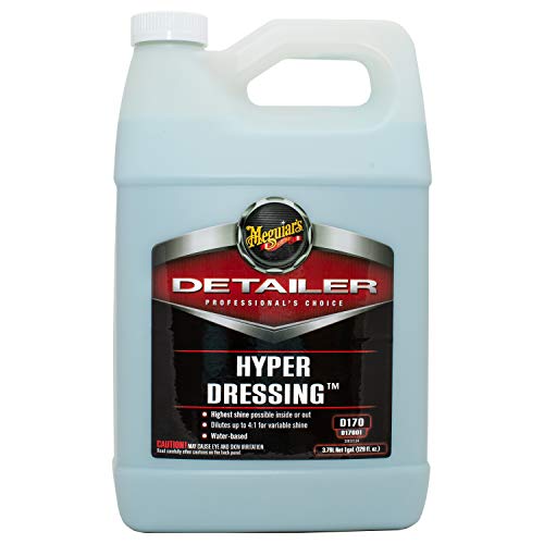 Meguiar's D17001 Hyper Dressing - 1 Gallon – Give Your Car’s Trim Pieces the Best Shine & Gloss