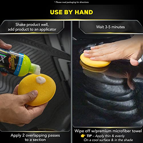 Meguiar's Hybrid Ceramic Liquid Wax, Meguiar's Hybrid Ceramic Wax with Advanced SiO2 Hybrid Technology - 16 Oz Bottle