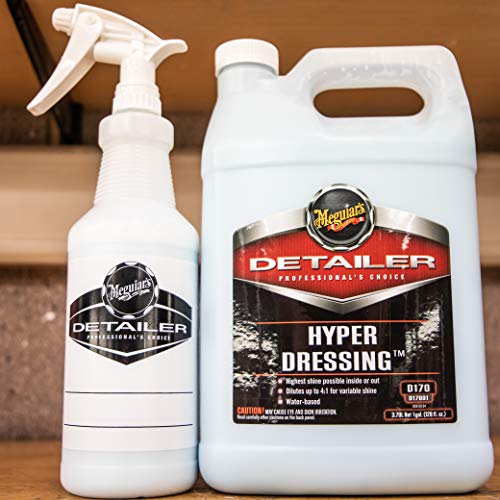 Meguiar's D17001 Hyper Dressing - 1 Gallon – Give Your Car’s Trim Pieces the Best Shine & Gloss