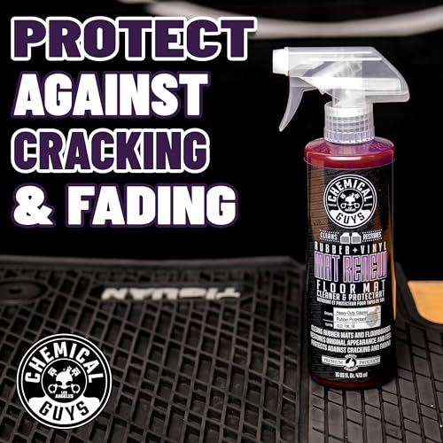 Chemical Guys CLD_700_16 Mat Renew Rubber + Vinyl Floor Mat Cleaner And Protectant, Safe for Cars, Trucks, SUVs, Motorcycles, RVs & More, 16 fl oz