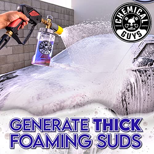 Chemical Guys CWS20716 Extreme Bodywash & Wax Foaming Car Wash Soap, (Works with Foam Cannons, Foam Guns or Bucket Washes) Safe for Cars, Trucks, Motorcycles, RVs & More, 16 oz, Grape Scent